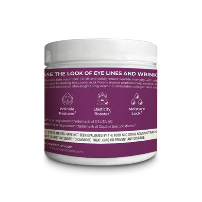 Body Kitchen Collagen + 250 mg Elastin – Supports Skin Hydration, Elasticity & Healthy Aging, Unflavored Powder (30 Servings) - Maple Wellness Supplements