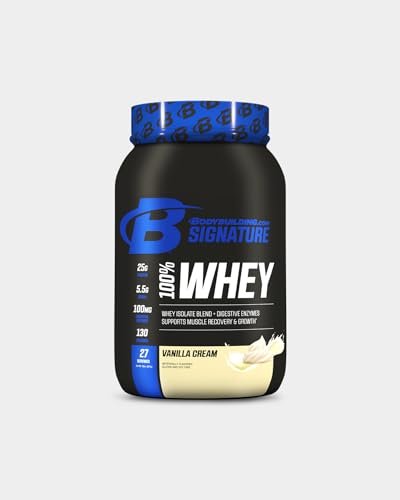 Bodybuilding Signature 100% Whey Protein Powder | 25g of Protein per Serving - Maple Wellness Supplements