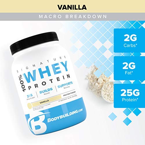Bodybuilding Signature 100% Whey Protein Powder | 25g of Protein per Serving - Maple Wellness Supplements