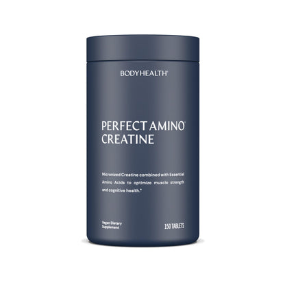 BodyHealth Creatine Monohydrate Tablets – Vegan Pre Workout Supplement with PerfectAmino, BCAAs & EAAs – Keto-Friendly, Muscle Recovery & Energy Support – 5g Creatine Equivalent per Serving - Maple Wellness Supplements