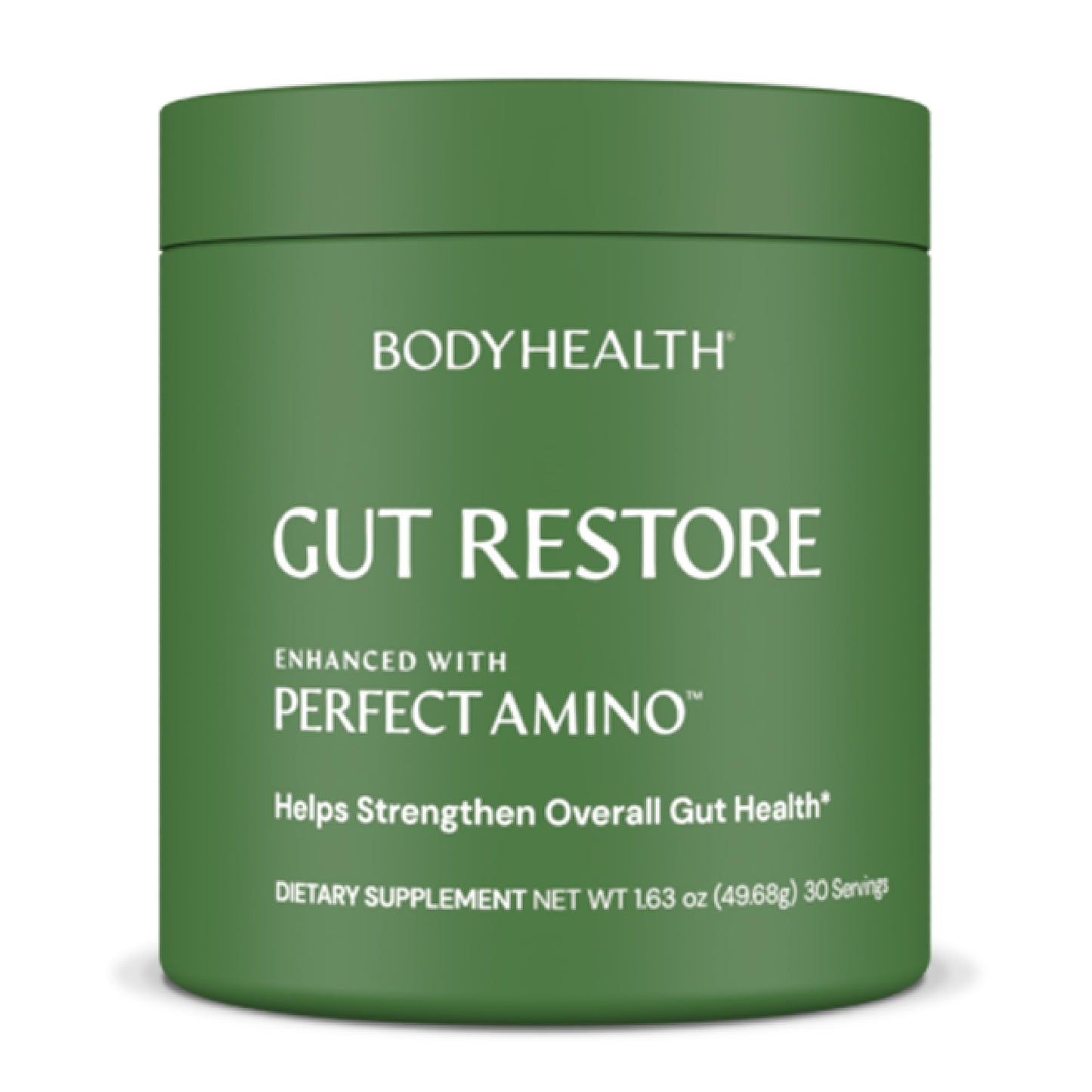BodyHealth Gut Restore with PerfectAmino, ImmunoLin, and Humic Acid - Gut Health Supplement for Digestive and Immune Support - Unflavored - 30 Servings - Maple Wellness Supplements