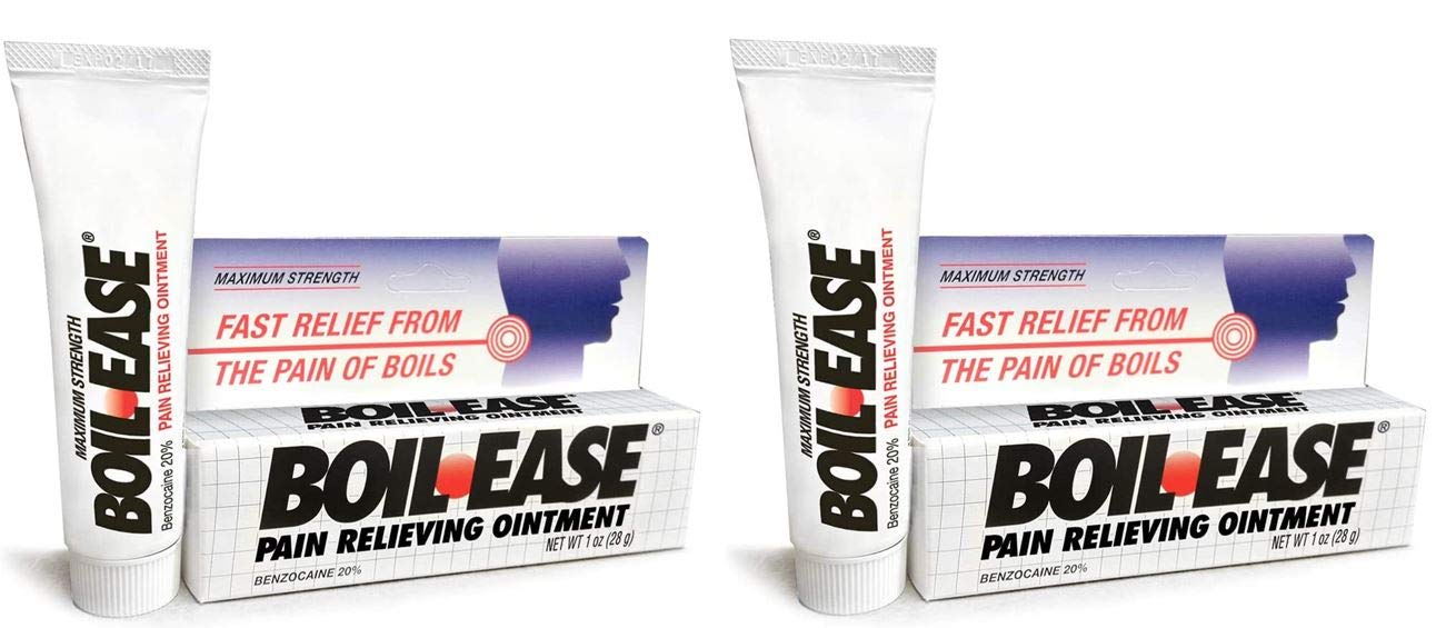 Boil Ease Pain Relieving Ointment, 2 Pack - Maple Wellness Supplements