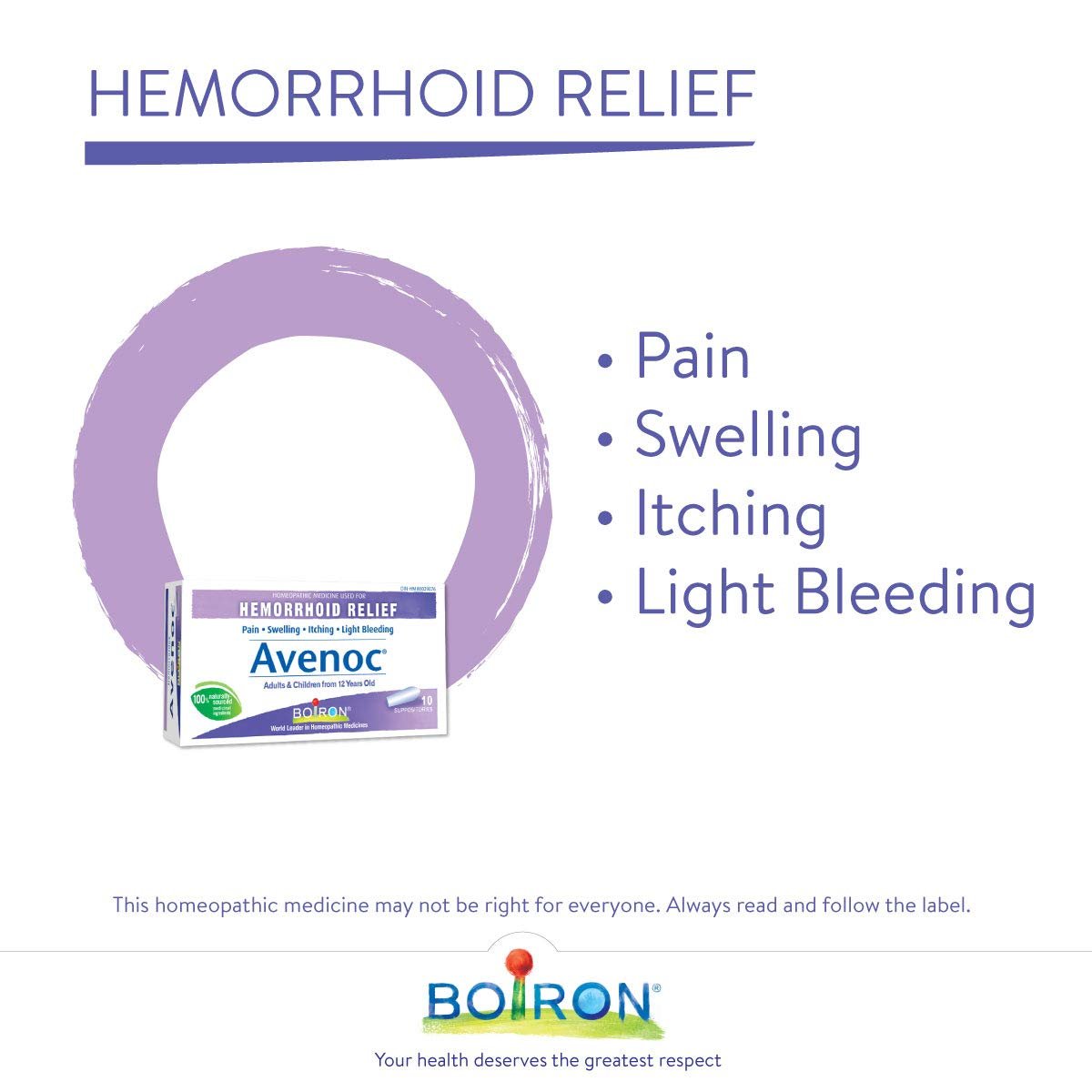 BOIRON Boiron Avenoc Suppositori, 10 CT - Maple Wellness Supplements