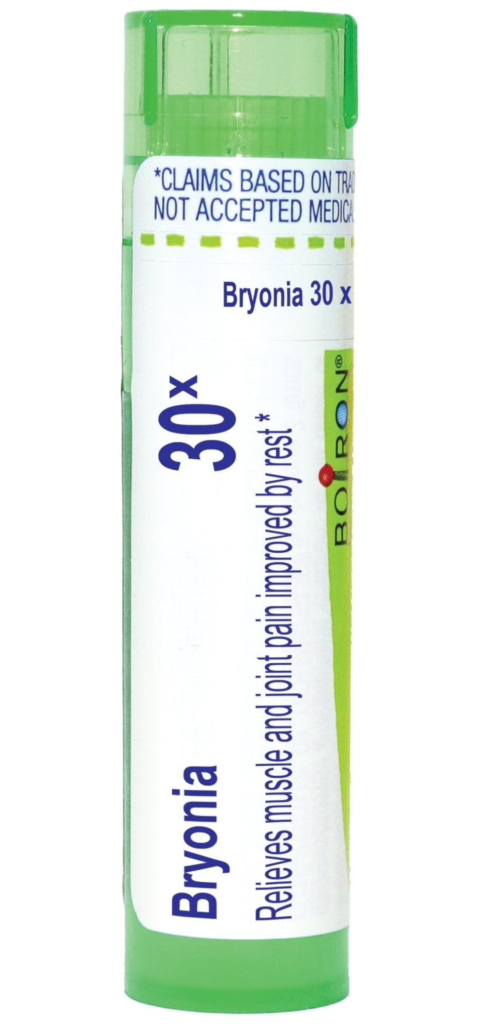 Boiron Bryonia 30X Homeopathic Medicine for Muscle & Joint Pain - 80 Pellets - Maple Wellness Supplements