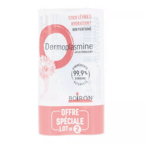 BOIRON Dermoplasmine Lip Care Duo 2 x 4g - Maple Wellness Supplements