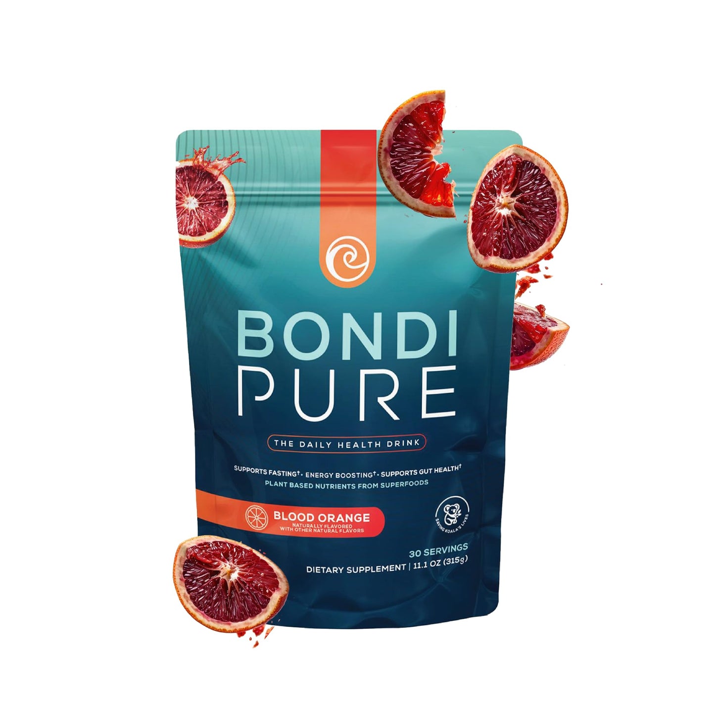 Bondi Pure - Daily Health & Detox Drink - Promote Gut Health & Energy Support During a Cleanse or Intermittent Fasting - Plant-Based Fibers, - Maple Wellness Supplements