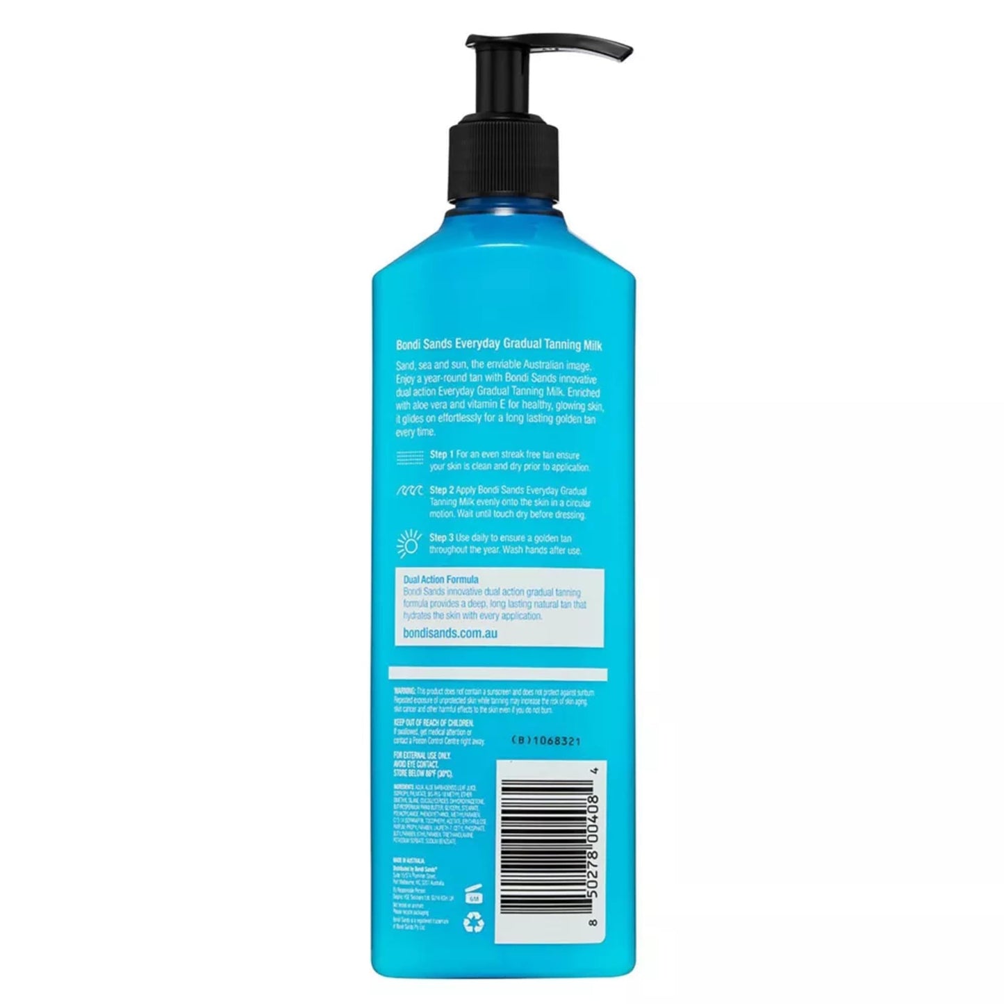 Bondi Sands Everyday Gradual Tanning Milk | Long-lasting, Tanning Body Moisturizer Enriched - Maple Wellness Supplements