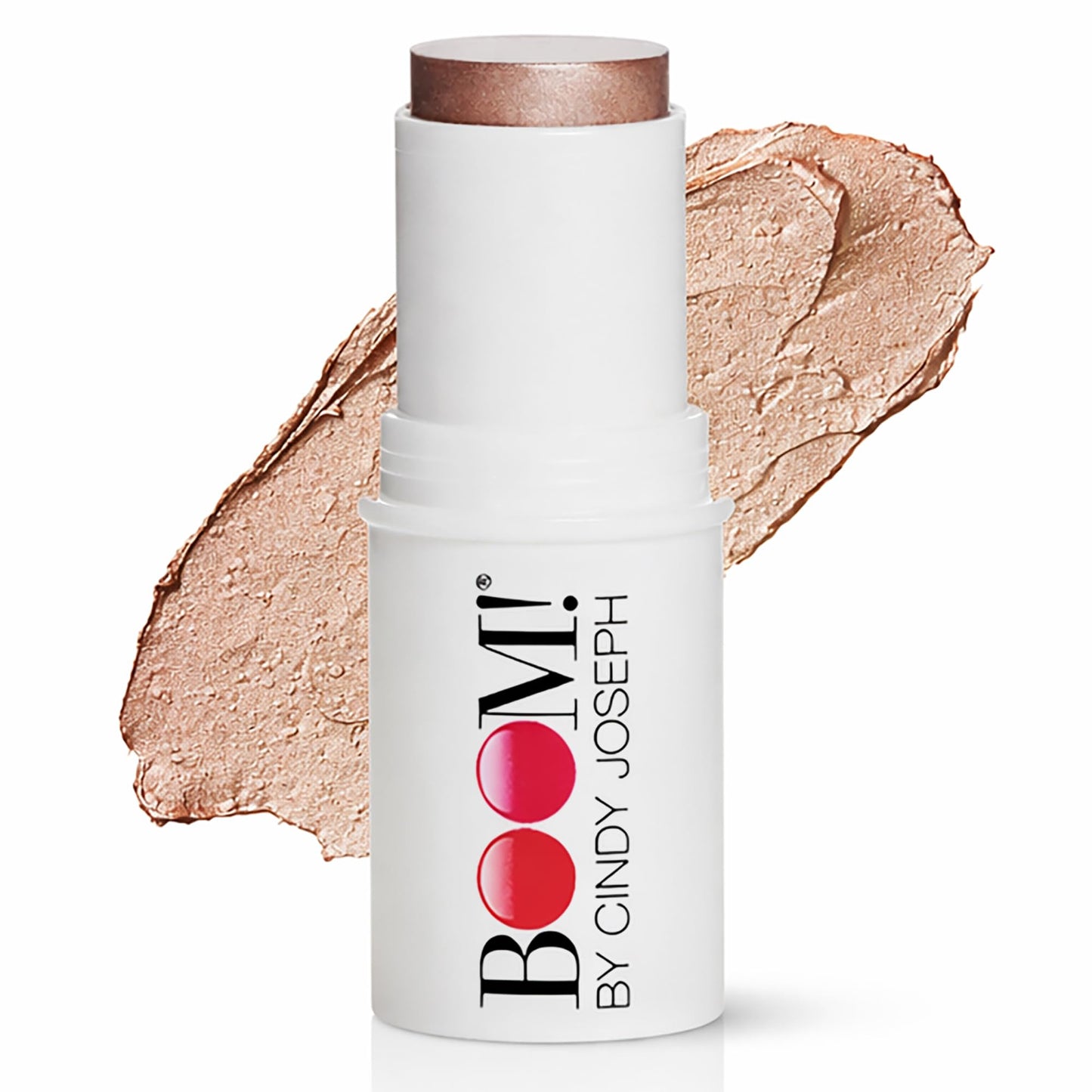 Boomstick Glimmer ® Highlighter Makeup Stick, Subtle Shimmer Face Highlighter Stick for Mature Skin, Hydrating Cream Makeup for Cheekbones, Brow Bones & Nose, No Glitter Highlight - Maple Wellness Supplements