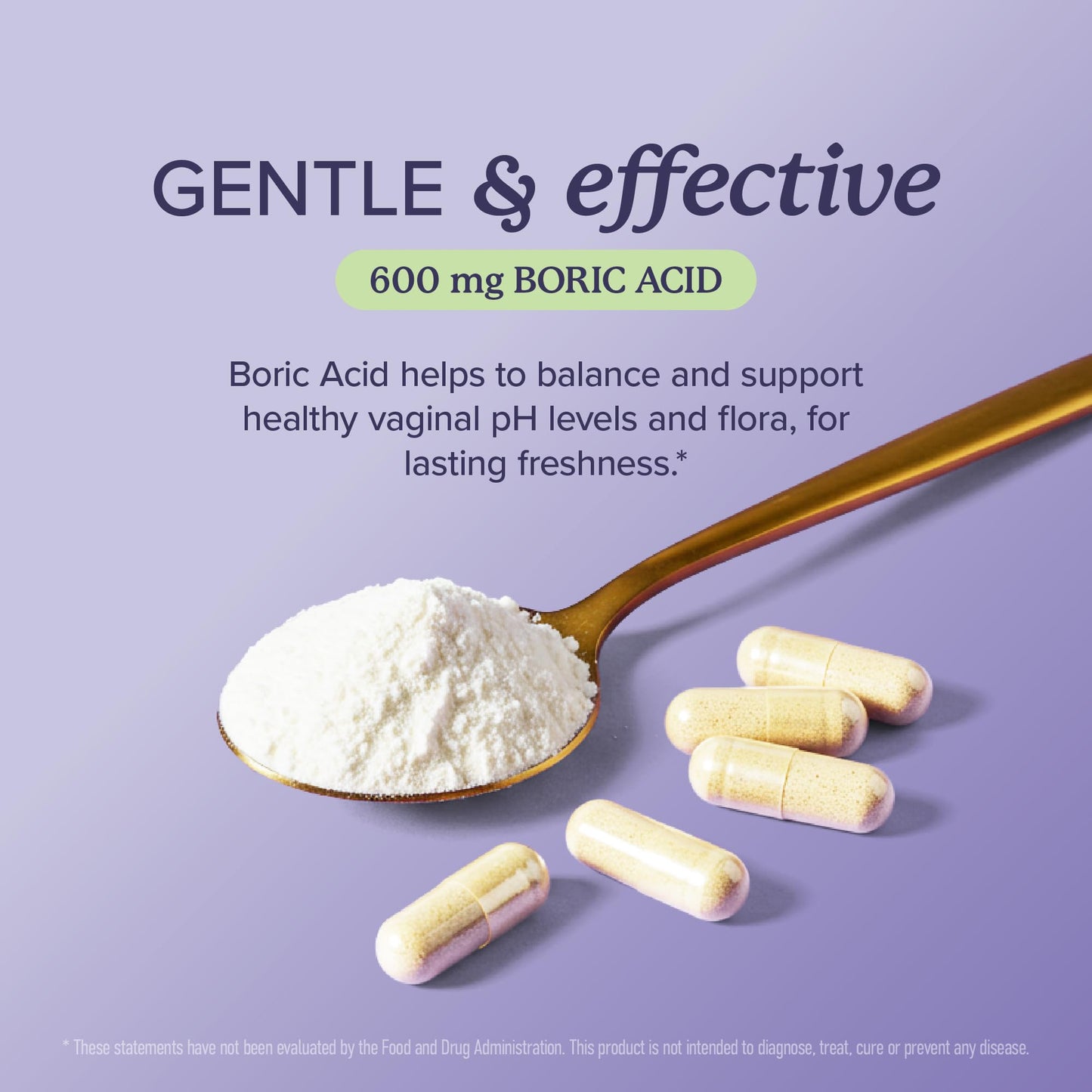 Boric Acid Suppositories for Women 600mg | pH Balance, Vaginal Odor & Itching | Feminine Hygiene & Intimate Health Support | Boric Acid for Women Vaginal Suppositories | Unscented, Vegan | 30 Ct - Maple Wellness Supplements