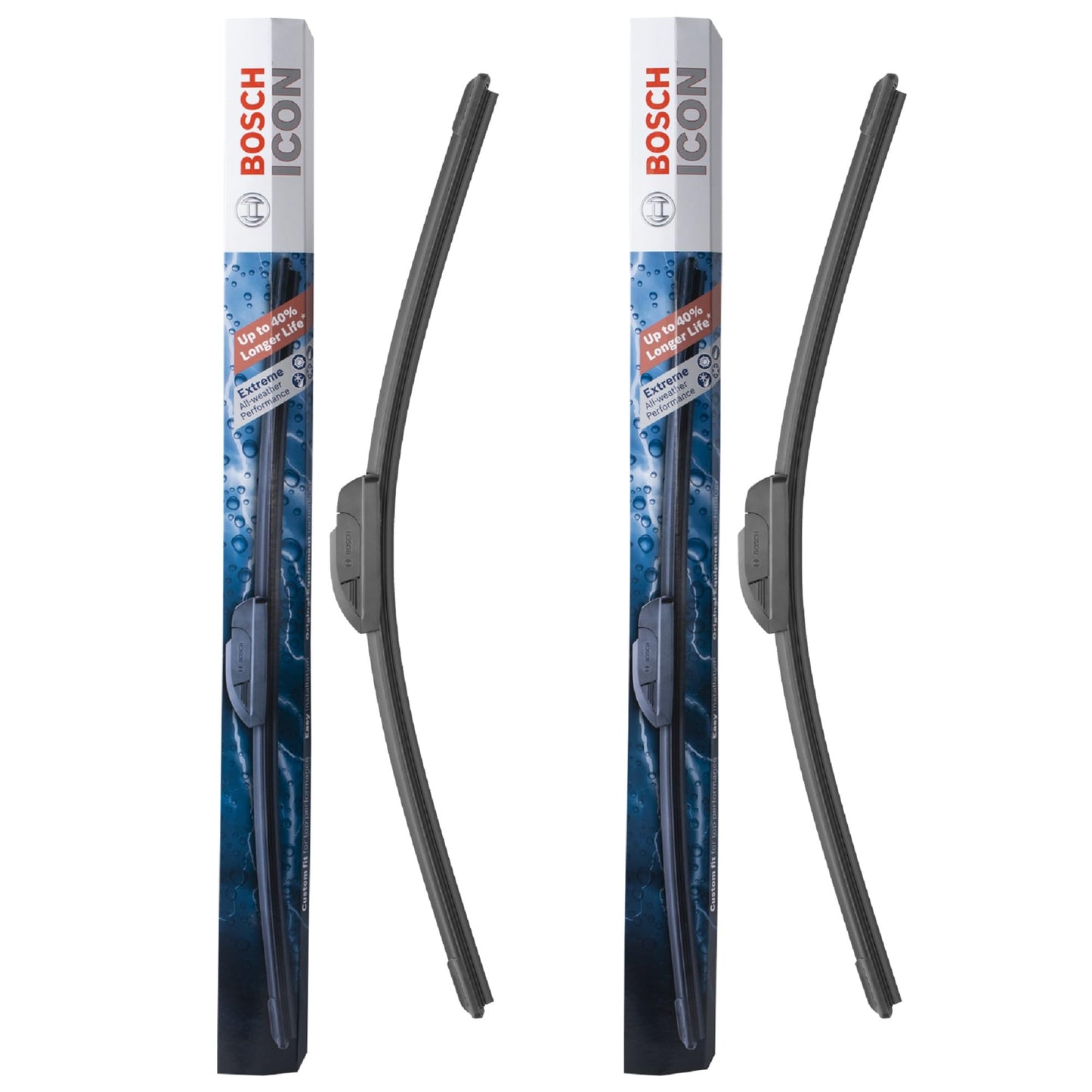 BOSCH 22A20A ICON Beam Wiper Blades - Driver and Passenger Side - Set of 2 Blades (22A & 20A) - Maple Wellness Supplements
