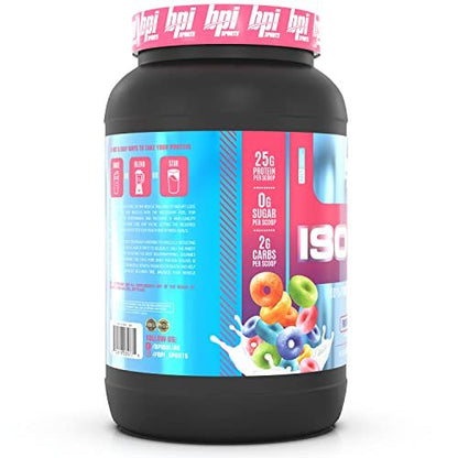 BPI Sports ISO HD – 100% Whey Protein Isolate Powder – Muscle Growth, Recovery - Maple Wellness Supplements