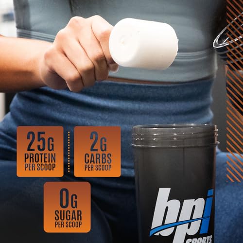 BPI Sports ISO HD Isolate Protein Chocolate Brownie - 69 Servings, 5.4 pounds - Maple Wellness Supplements