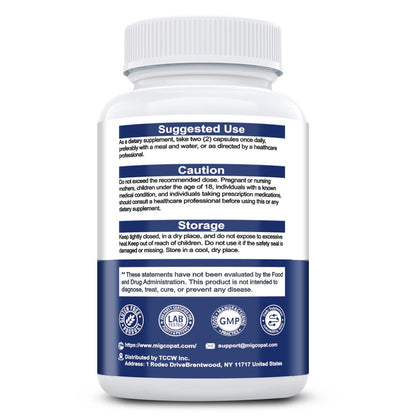 Brain Supplements for Memory and Focus | Nootropic with Bacopa Monnieri, Lion's Mane, Alpha GPC, Ginkgo Biloba | Mental Clarity & Cognitive Support | Vitamin B6 & B12 Neuro Health - Non-GMO, 120 Caps - Maple Wellness Supplements