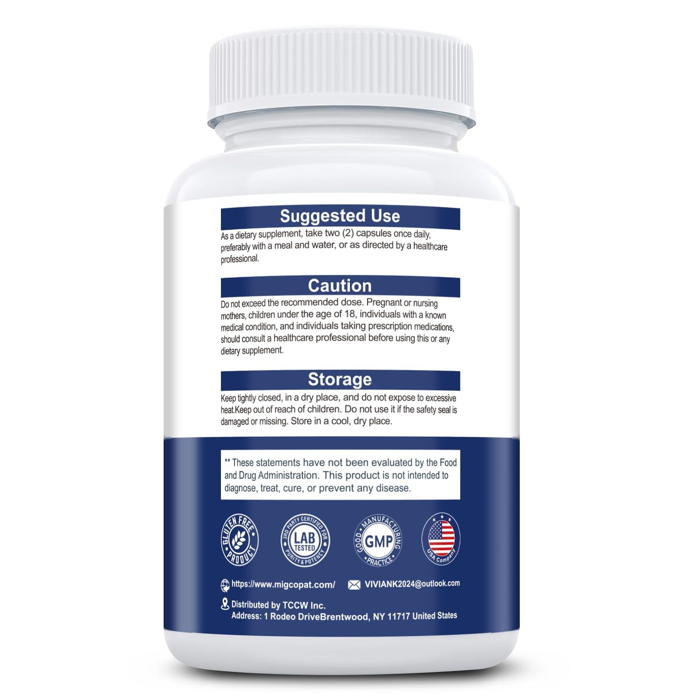 Brain Supplements for Memory & Focus - Nootropic with Bacopa Monnieri, Lion's Mane, Alpha GPC, Phosphatidylserine | Supports Mental Clarity & Cognitive Function | Vitamin B6 & B12-120 Capsules - Maple Wellness Supplements