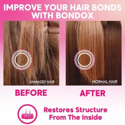 Brazilian Hair Bottox Expert Thermal Mask 8.8 oz - Contains Marine Collagen and Almond Oil - Formaldehyde-Free - Repairs the Hair Elasticity and Flexibility, Softens, Moisturizers, Adds Shine - Maple Wellness Supplements