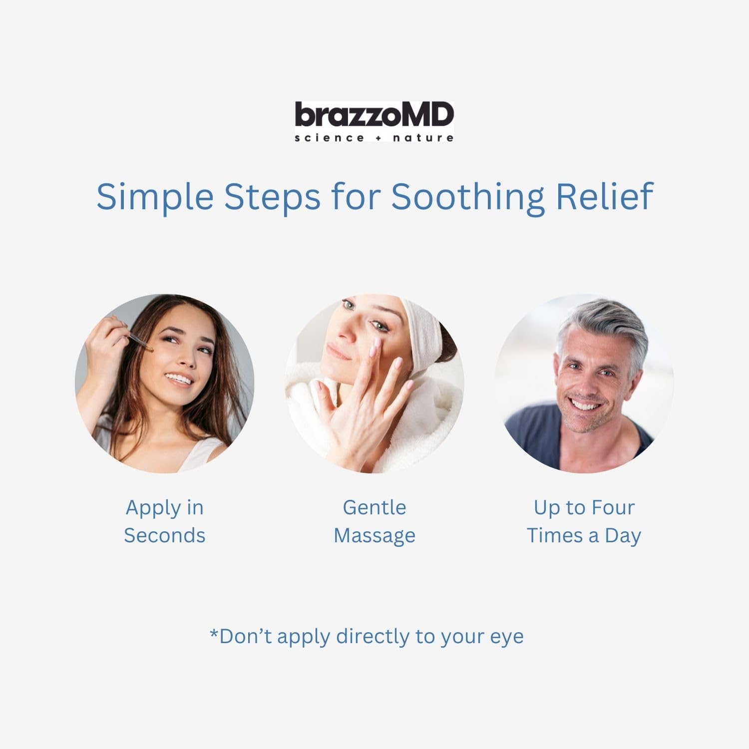 brazmedics brazzoMD Stye Relief - Physician-formulated - Assists Chalazions, Made with Arnica & Calendula 1.0 Fl Oz. - Maple Wellness Supplements
