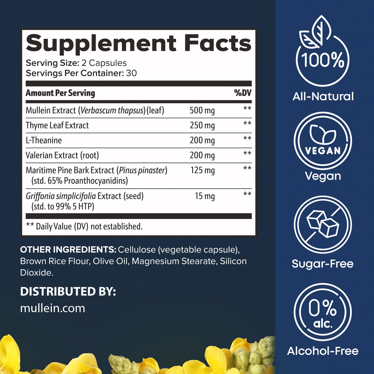 BREATHE & BREATHE PM Bundle - 60 Caps & 1 fl.oz. Mullein Drops for Lungs & Airways: Peppermint, Thyme, & Mullein Leaf Extract for Lungs Detox for Smokers - Clear Mucus & Breathe - GMO-Free & USA-Made - Maple Wellness Supplements