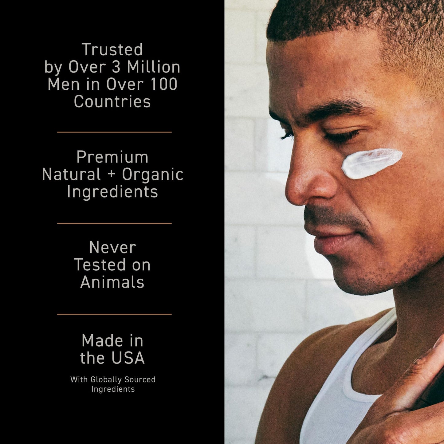 Brickell Men's Restoring Under Eye Cream for Men, Natural and Organic Anti Aging Eye Balm To Reduce Puffiness, Wrinkles, Dark Circles - Maple Wellness Supplements