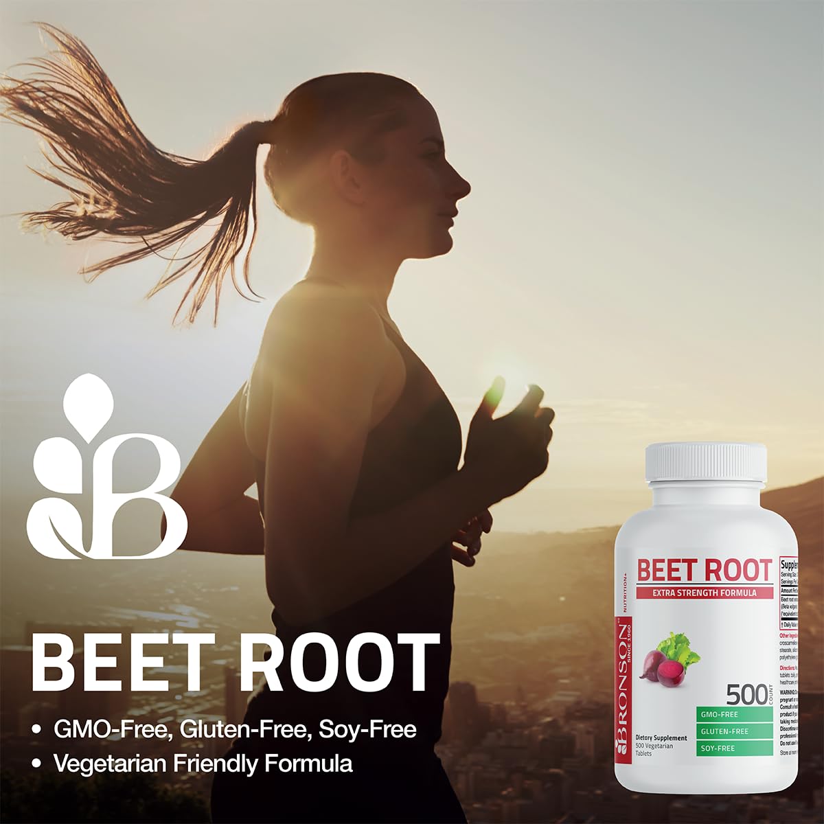 Bronson Beet Root Extra Strength, Non-GMO, 250 Vegetarian Tablets - Maple Wellness Supplements
