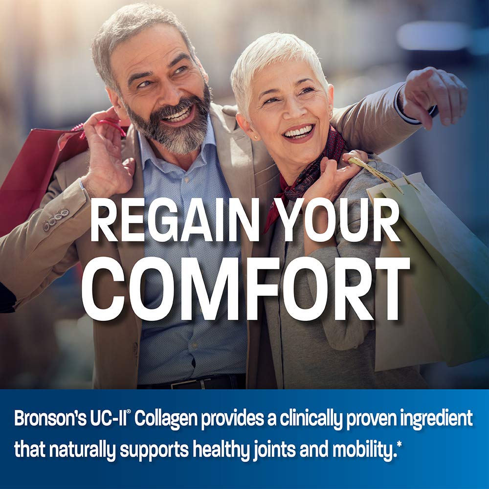 Bronson UC-II Type II Collagen with Undenatured Type II Collagen, 30 Capsules - Maple Wellness Supplements