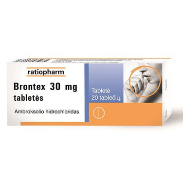 Brontex 30 mg tablets, N20 - Acute and Chronic Bronchial and Pulmonary Diseases - Maple Wellness Supplements