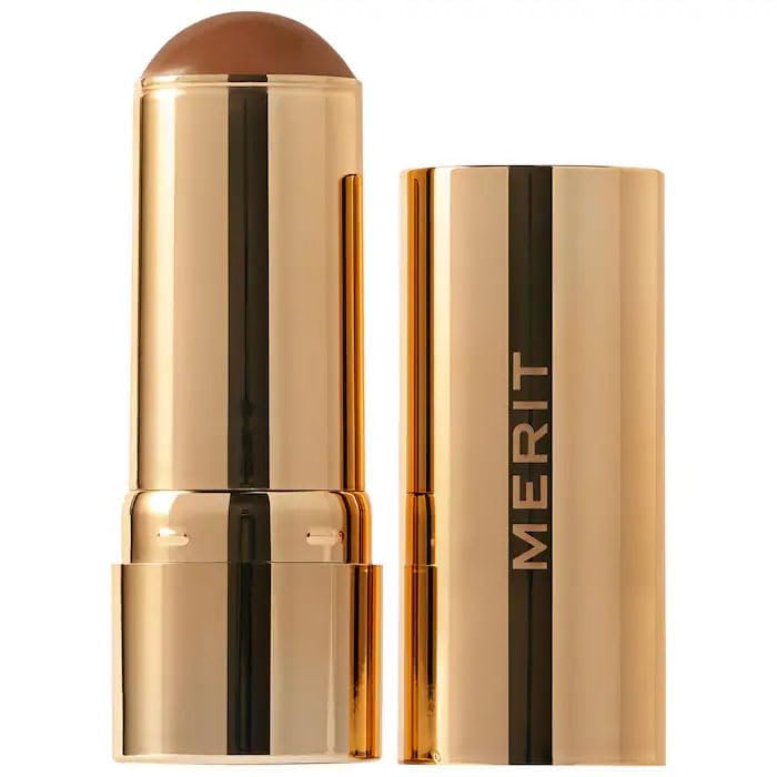 Bronze Balm Sheer Sculpting Bronzer - Lightweight Cream Bronzer for a Natural Sun Kissed Glow, Color: Siene - (medium skin) (Size: 0.44 oz) - Maple Wellness Supplements