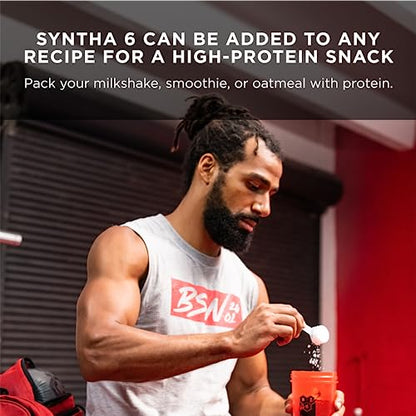 BSN Syntha-6 Whey Protein Powder, Cold Stone Creamery- Birthday Cake Remix Flavor - Maple Wellness Supplements