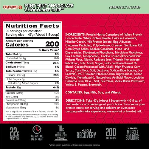 BSN Syntha-6 Whey Protein Powder, Cold Stone Creamery- Mint Mint Chocolate - Maple Wellness Supplements