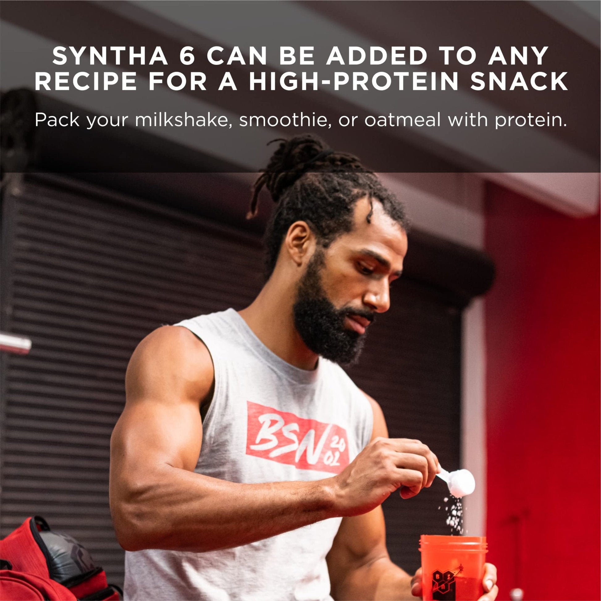 BSN SYNTHA-6 Whey Protein Powder with Micellar Casein, Milk Protein Isolate, Chocolate - Maple Wellness Supplements
