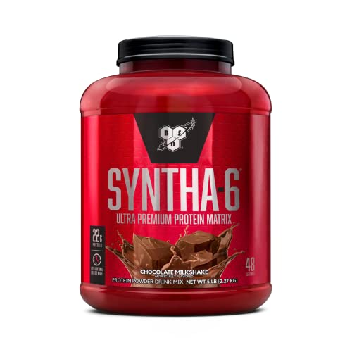 BSN SYNTHA-6 Whey Protein Powder with Micellar Casein, Milk Protein Isolate, Chocolate - Maple Wellness Supplements