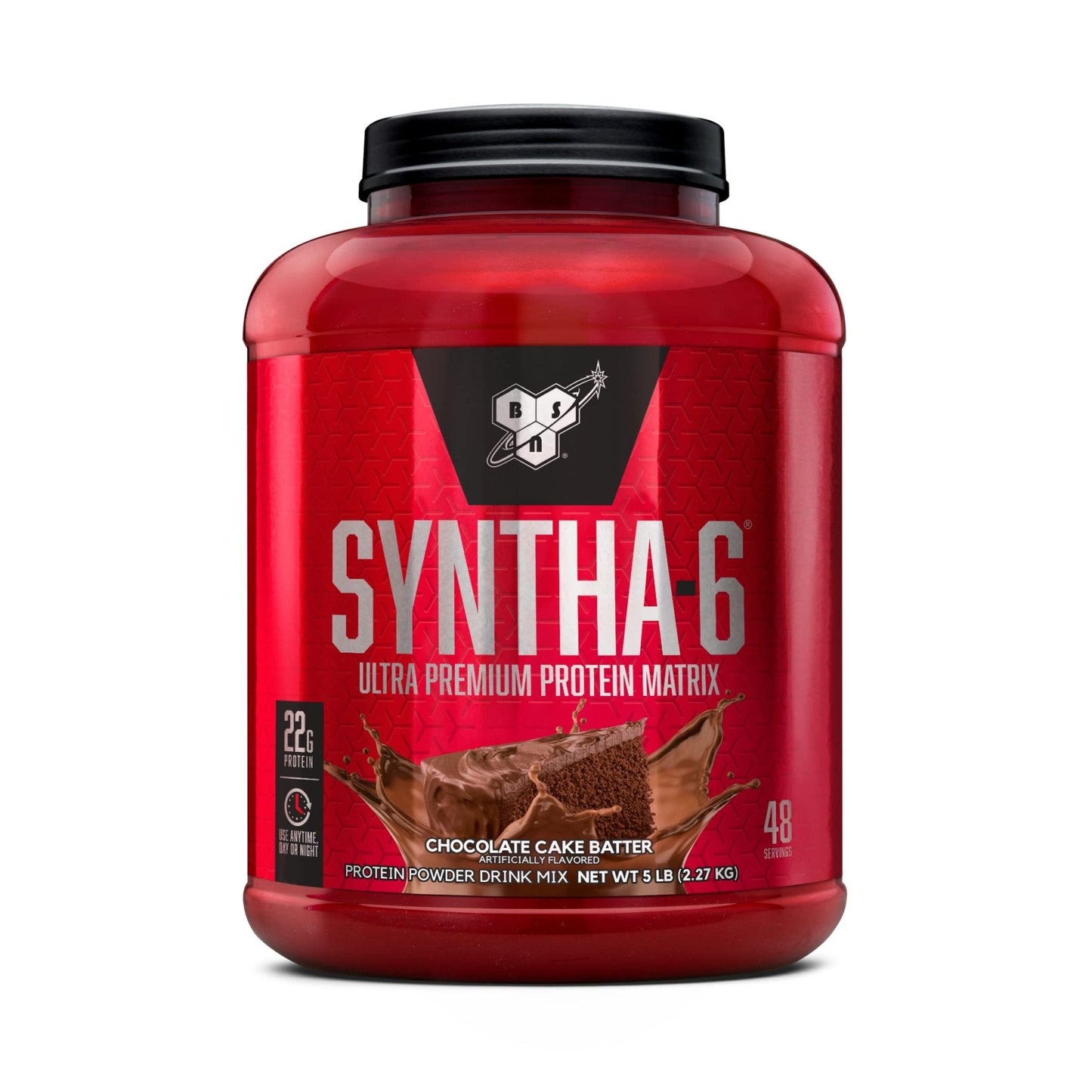 BSN SYNTHA-6 Whey Protein Powder with Micellar Casein, Milk Protein Isolate, Chocolate - Maple Wellness Supplements
