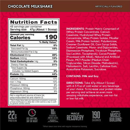 BSN SYNTHA-6 Whey Protein Powder with Micellar Casein, Milk Protein Isolate, Chocolate - Maple Wellness Supplements
