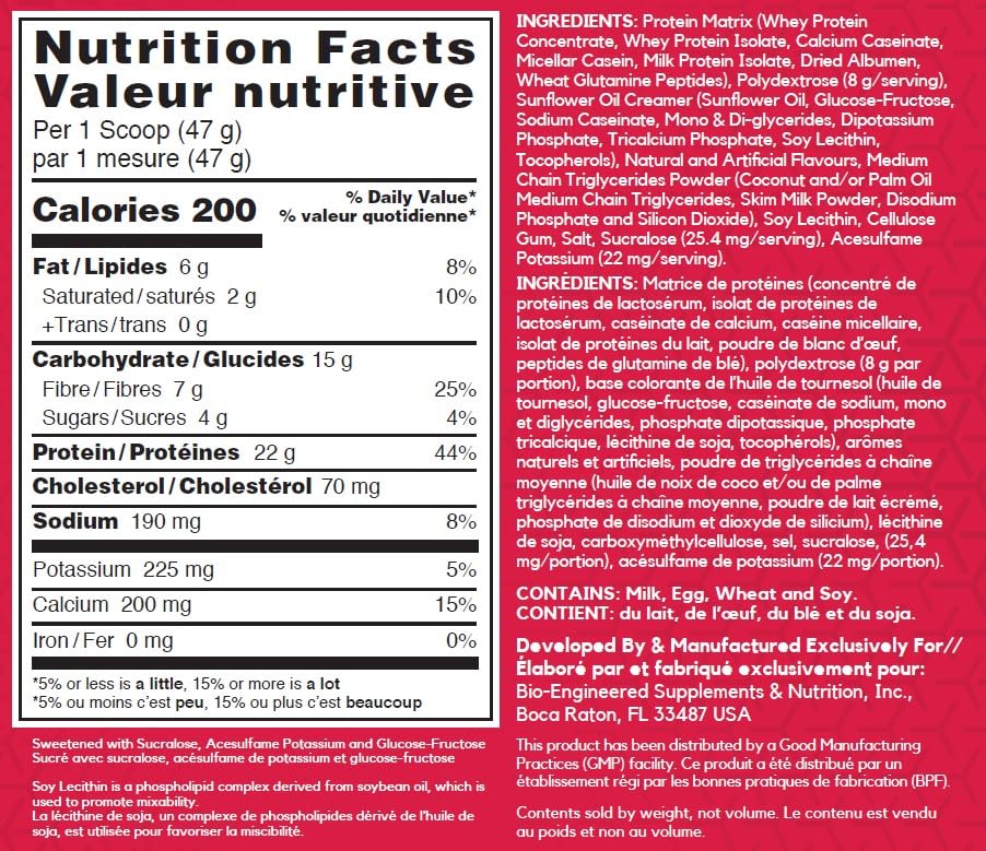 BSN SYNTHA-6 Whey Protein Powder with Micellar Casein, Milk Protein Isolate Powder - Maple Wellness Supplements