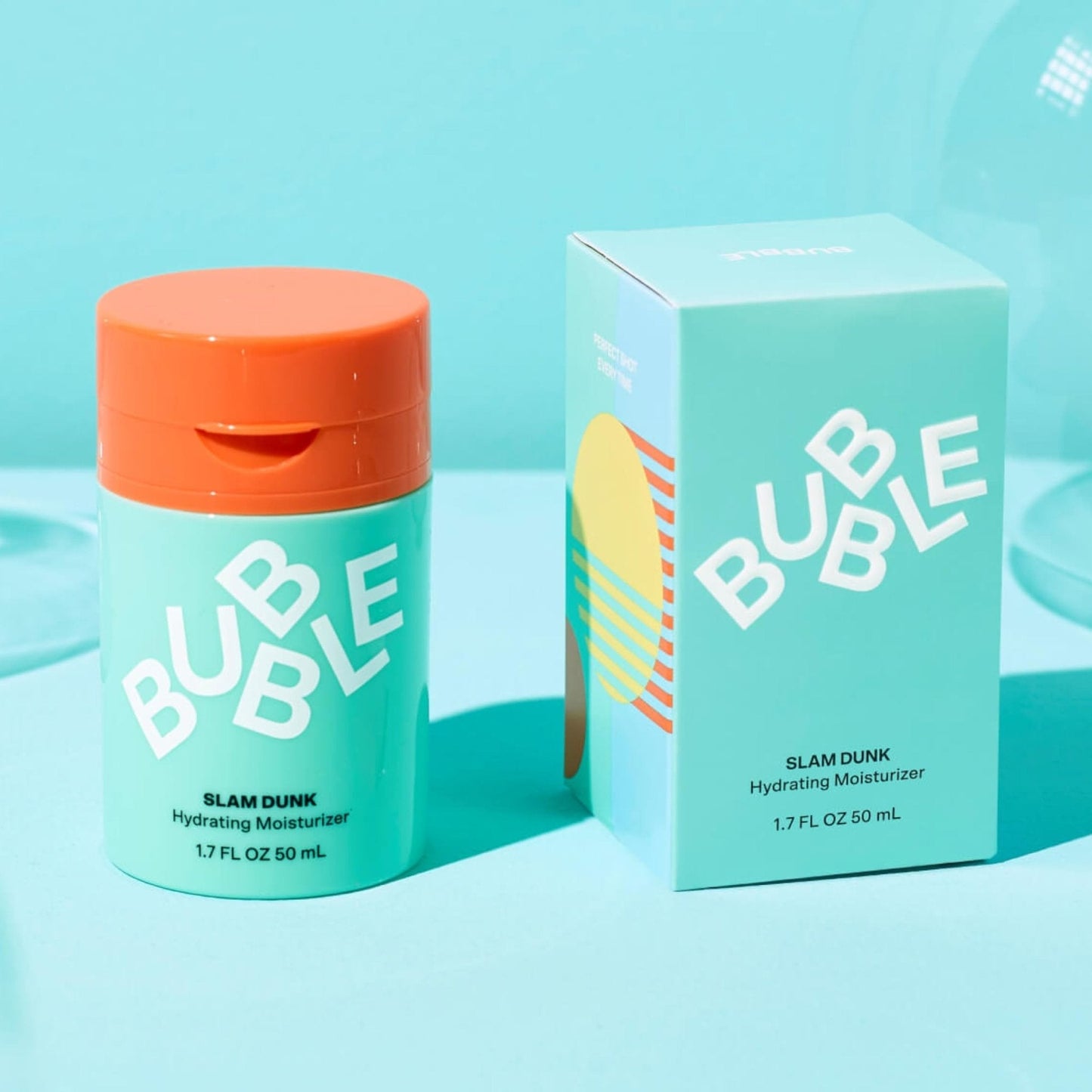 Bubble Skincare Slam Dunk Hydrating Face Moisturizer - Travel Size Lightweight Face Lotion - Maple Wellness Supplements