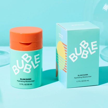 Bubble Skincare Slam Dunk Hydrating Face Moisturizer - Travel Size Lightweight Face Lotion - Maple Wellness Supplements