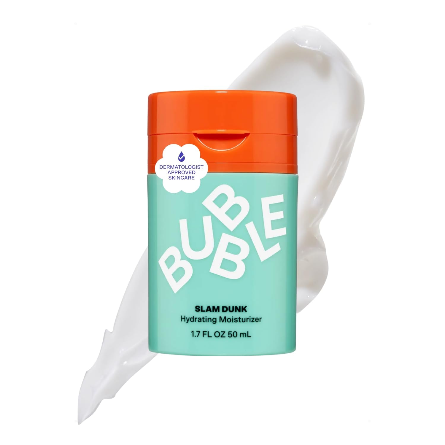 Bubble Skincare Slam Dunk Hydrating Face Moisturizer - Travel Size Lightweight Face Lotion - Maple Wellness Supplements