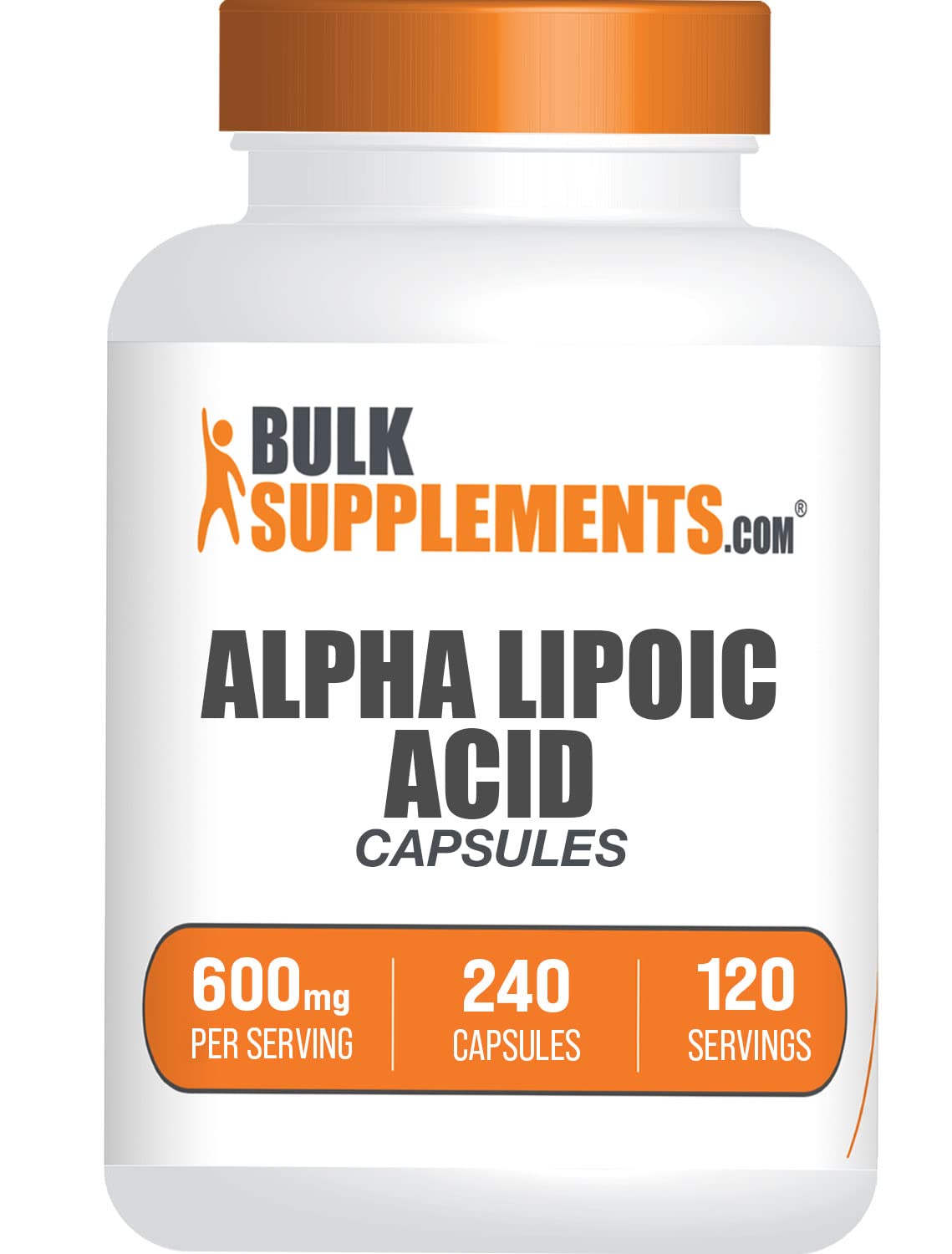 BULKSUPPLEMENTS.COM Alpha Lipoic Acid Capsules - ALA Supplement, Alpha Lipoic - Maple Wellness Supplements