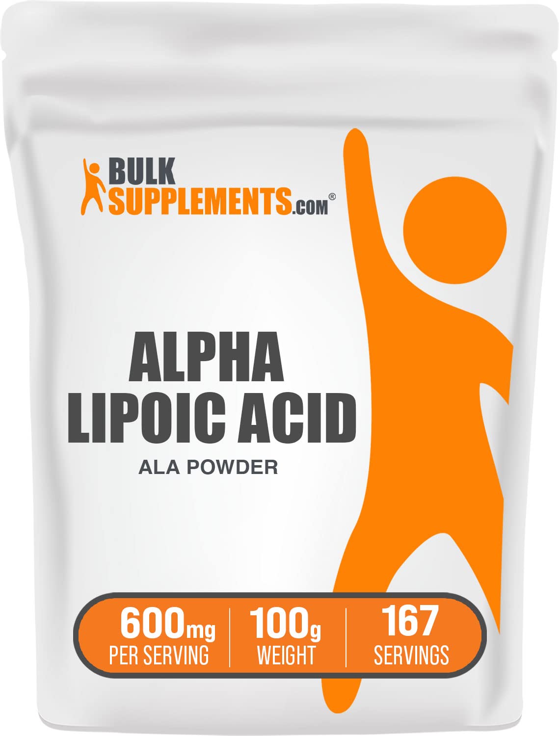 BULKSUPPLEMENTS.COM Alpha Lipoic Acid Powder - ALA Supplement, Alpha Lipoic - Maple Wellness Supplements