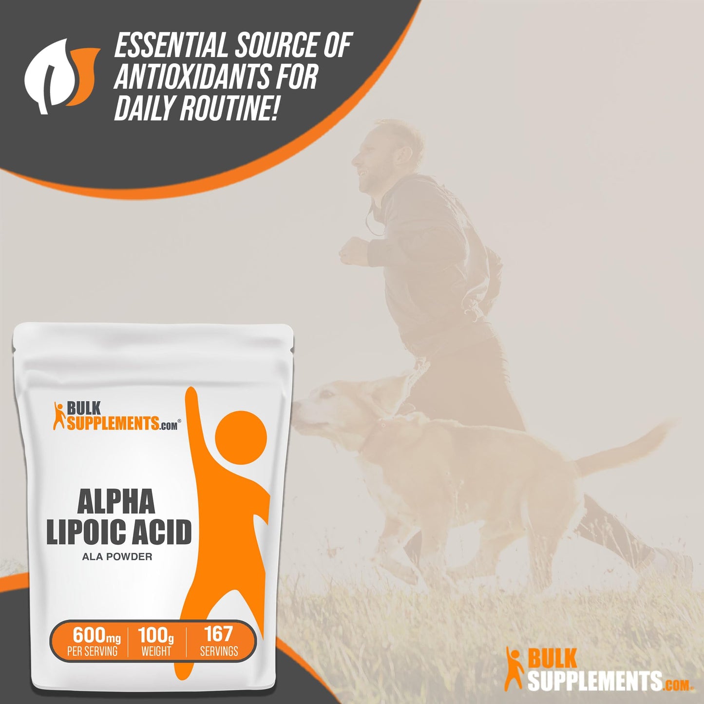 BULKSUPPLEMENTS.COM Alpha Lipoic Acid Powder - ALA Supplement, Alpha Lipoic - Maple Wellness Supplements