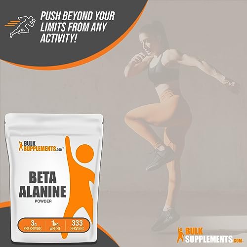 BULKSUPPLEMENTS.COM Beta Alanine Powder - Beta Alanine Pre Workout, Beta Alanine - Maple Wellness Supplements