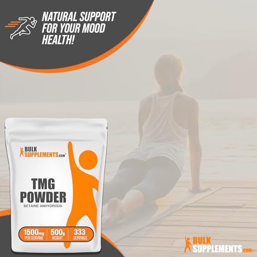 BULKSUPPLEMENTS.COM Betaine Anhydrous Powder - Trimethylglyine, TMG Supplements - Maple Wellness Supplements