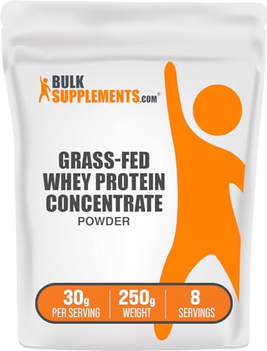 BULKSUPPLEMENTS.COM Grass Fed Whey Protein Powder - Pure Protein Powder - Maple Wellness Supplements