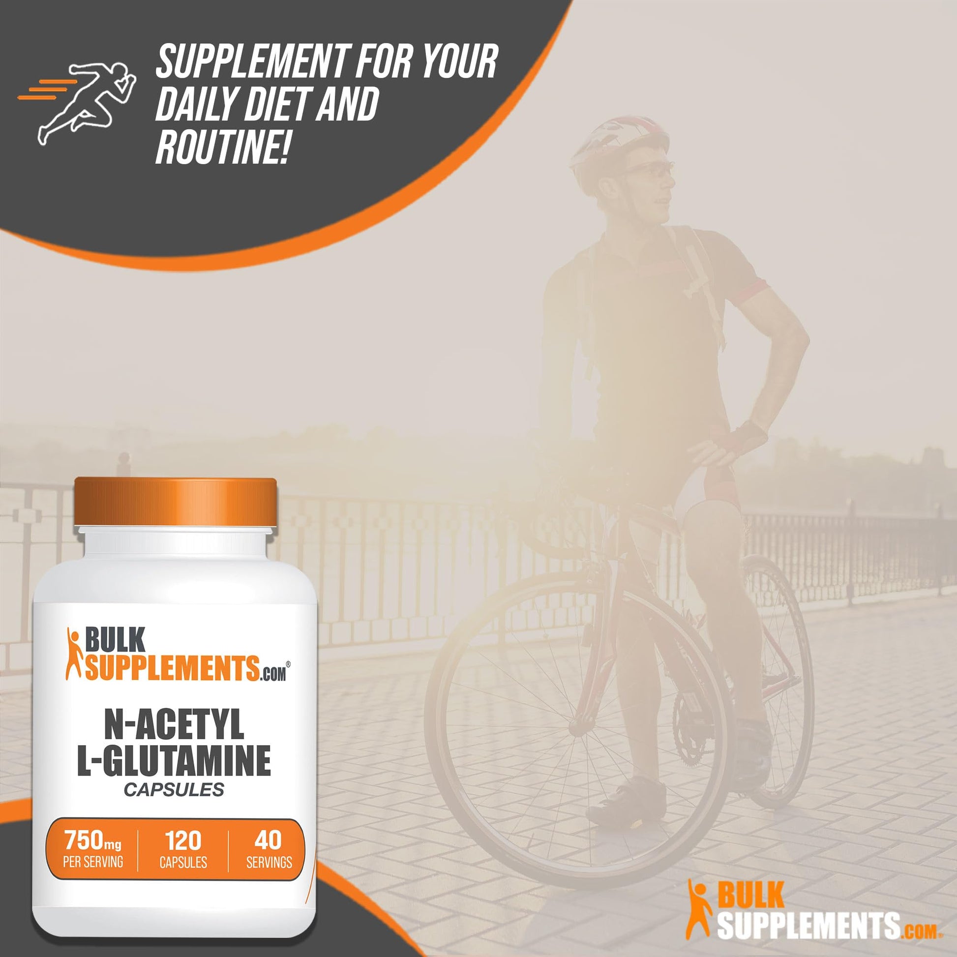BULKSUPPLEMENTS.COM N-Acetyl L-Glutamine Capsules - Glutamine Supplement - Maple Wellness Supplements
