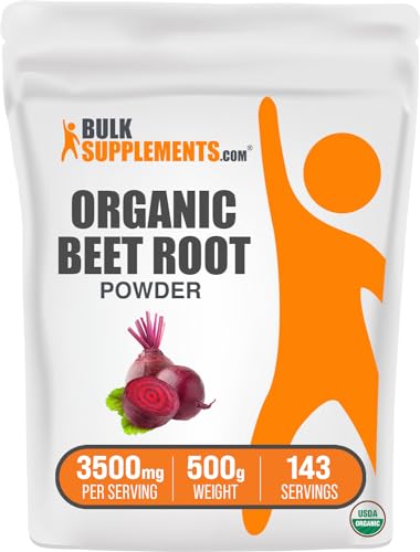 BULKSUPPLEMENTS.COM Organic Beet Root Powder - Beet Powder Organic, Beetroot - Maple Wellness Supplements