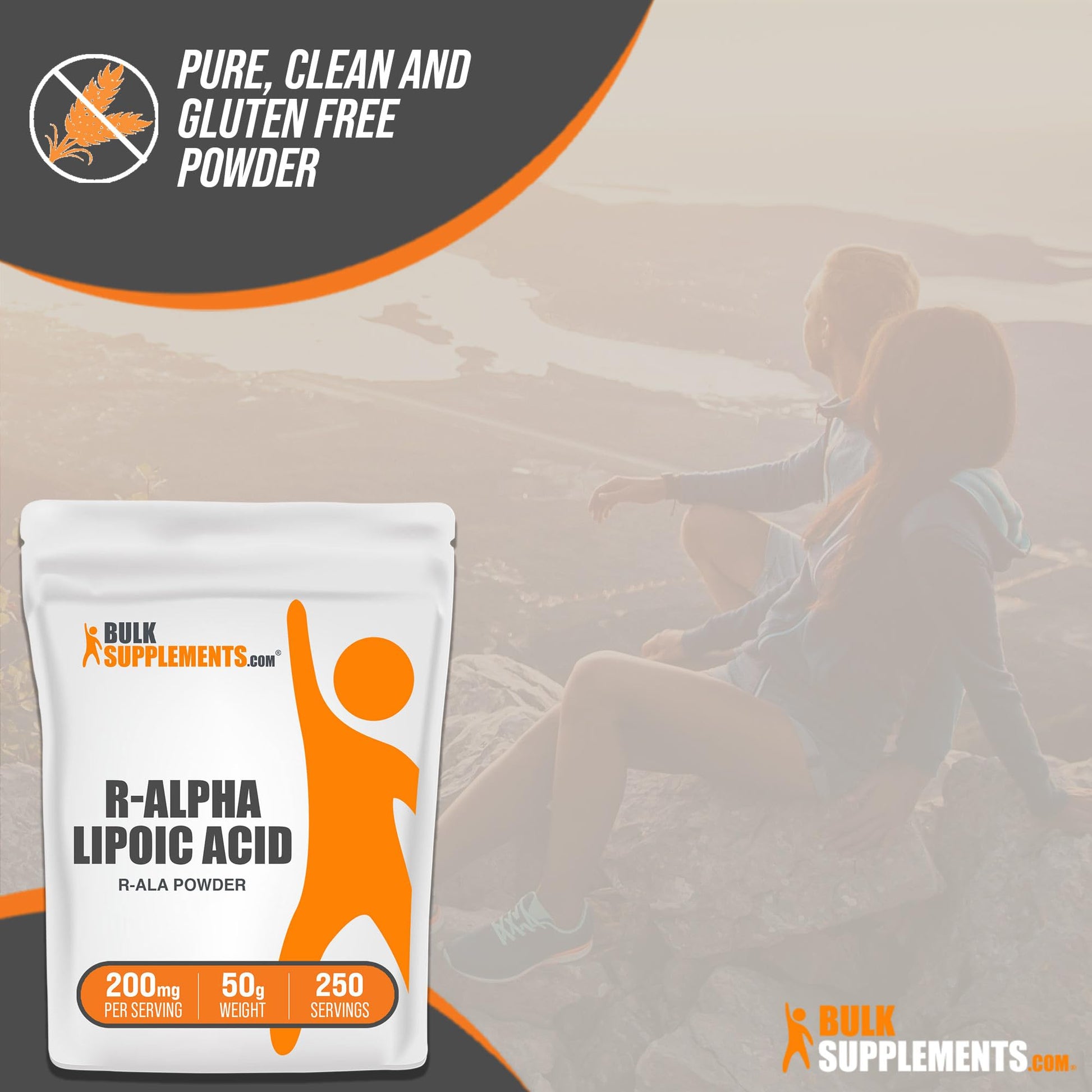 BULKSUPPLEMENTS.COM R-Alpha Lipoic Acid Powder - ALA Supplement, R Alpha Lipoic - Maple Wellness Supplements