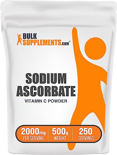 BulkSupplements.com Sodium Ascorbate Powder - Antioxidant Powder - Sodium Ascorbate - Maple Wellness Supplements