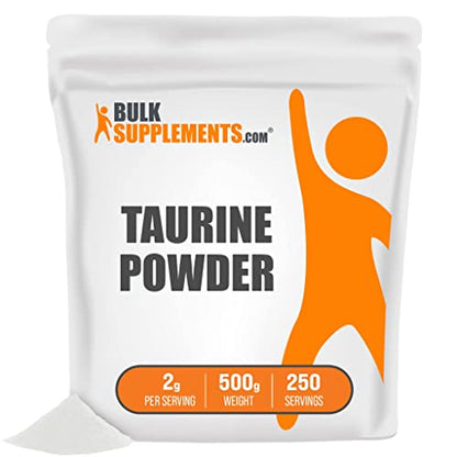 BULKSUPPLEMENTS.COM Taurine Powder - Taurine Supplement, Taurine 2000mg - Maple Wellness Supplements