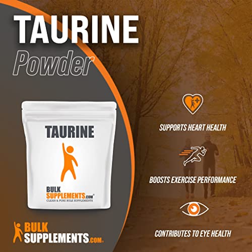 BULKSUPPLEMENTS.COM Taurine Powder - Taurine Supplement, Taurine 2000mg - Maple Wellness Supplements