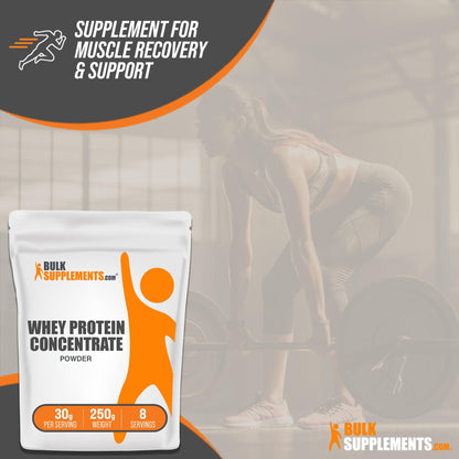 BULKSUPPLEMENTS.COM Whey Protein Concentrate Powder - Unflavored Protein - Maple Wellness Supplements