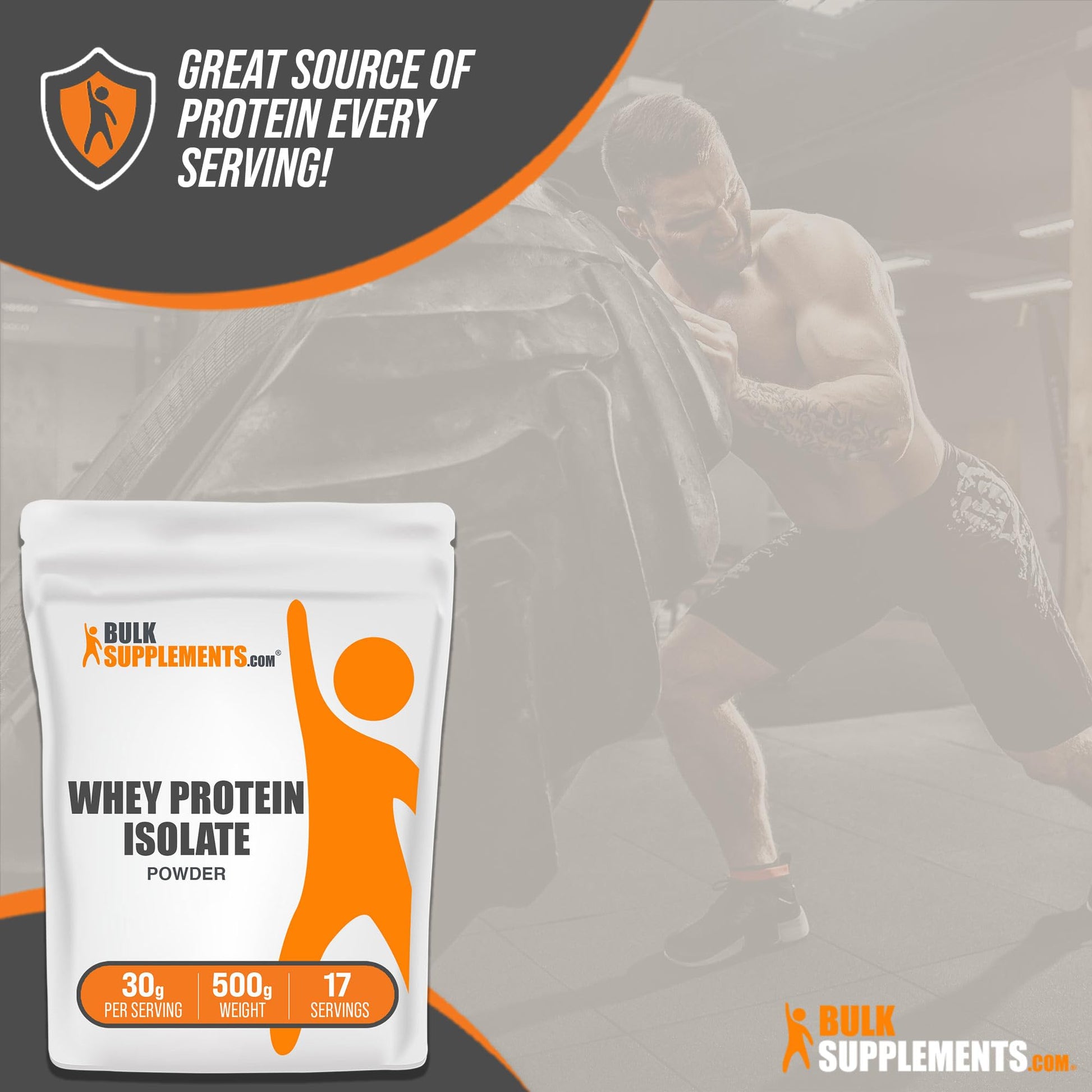 BULKSUPPLEMENTS.COM Whey Protein Isolate Powder - Unflavored Protein Powder - Maple Wellness Supplements